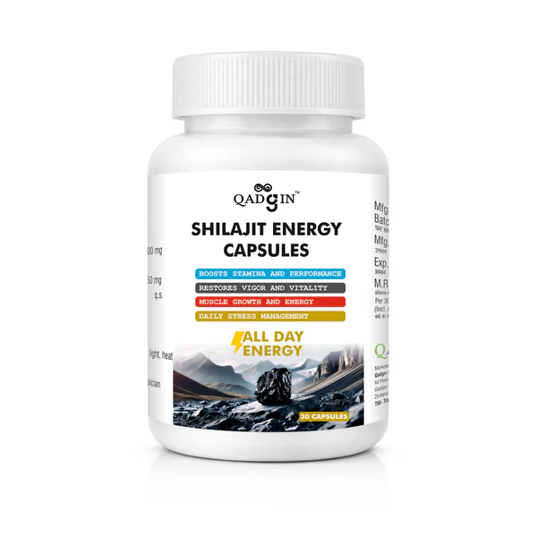 Shilajit Energy Capsules